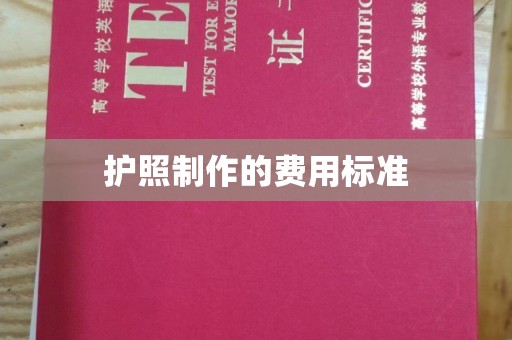 铜锣护照制作的费用标准