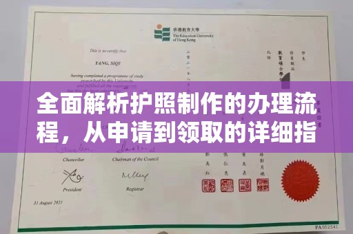 铜锣全面解析护照制作的办理流程，从申请到领取的详细指南