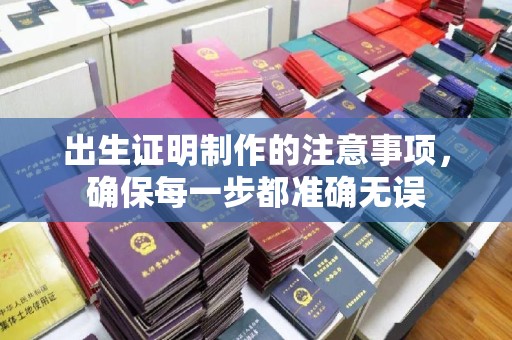 铜锣出生证明制作的注意事项，确保每一步都准确无误