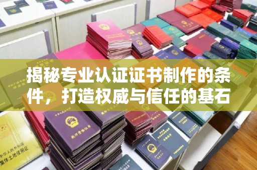 铜锣揭秘专业认证证书制作的条件，打造权威与信任的基石