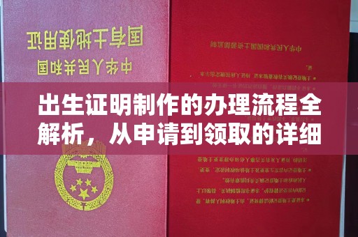 铜锣出生证明制作的办理流程全解析，从申请到领取的详细指南