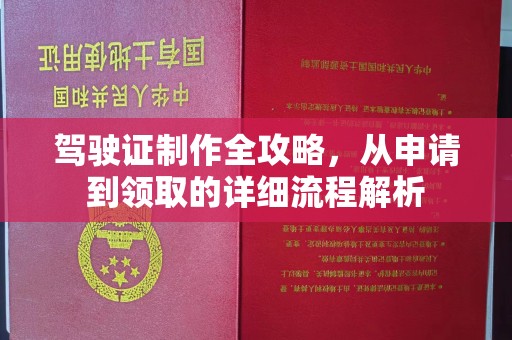 铜锣驾驶证制作全攻略，从申请到领取的详细流程解析